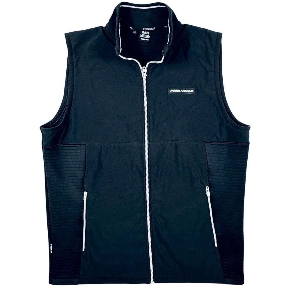 Under Armour Pro Storm Golf Vest Hybrid Black H2O Men's Size Large Drive - Picture 4 of 7